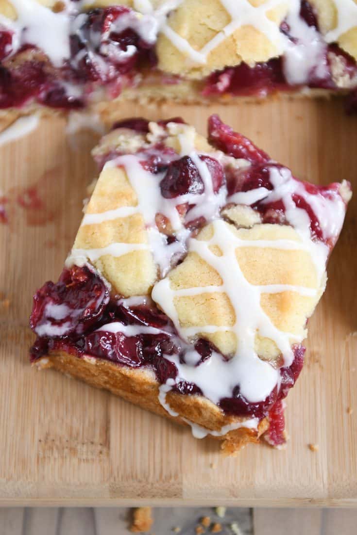 Cherry Pie Cookie Bars Recipe Mel's Kitchen Cafe