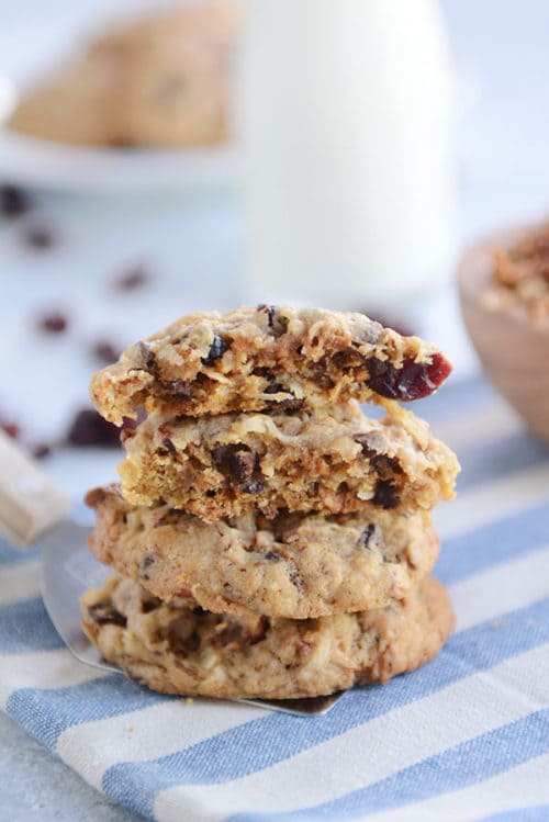 Chewy Granola Cookies Recipe Mel's Kitchen Cafe