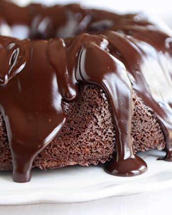 Chocolate Fudge Sour Cream Bundt Cake