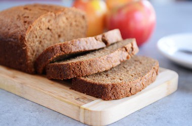 Whole Grain Cinnamon Applesauce Bread
