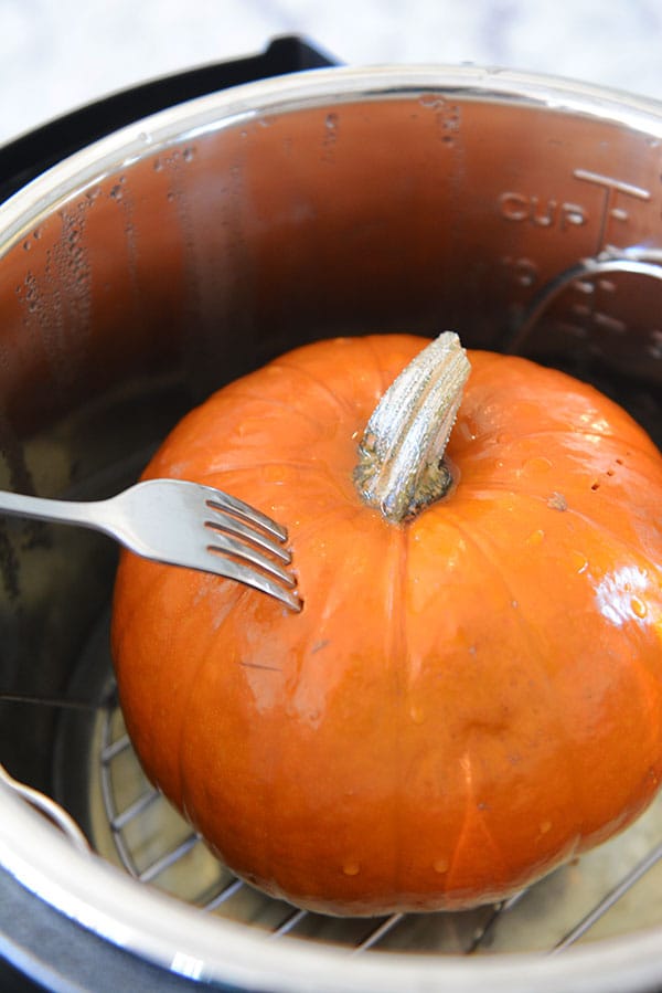 Homemade Pumpkin Puree Pressure Cooker | Mel's Kitchen Cafe