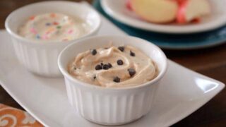 Cookie Dough and Funfetti Greek Yogurt Dips