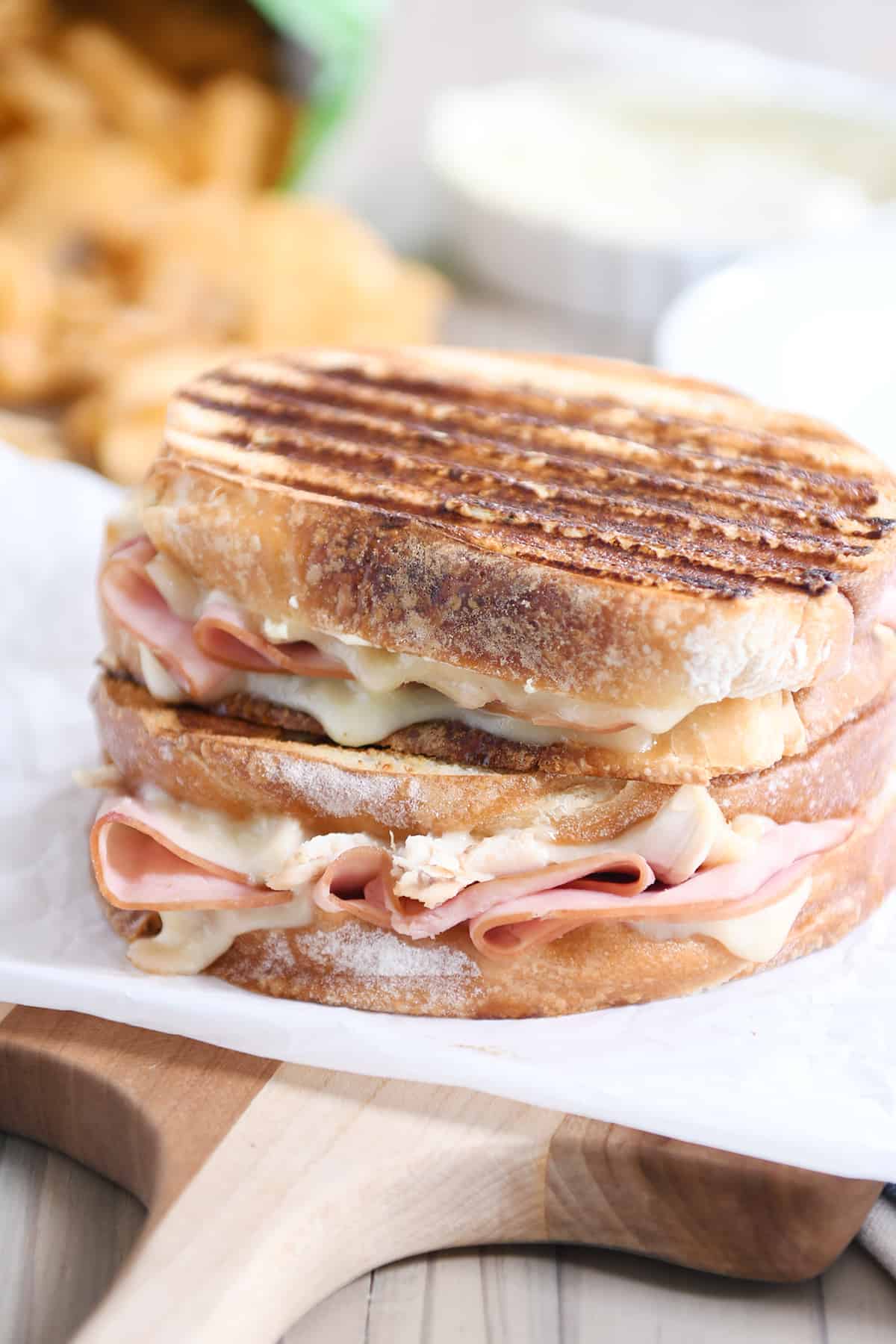 Chicken Cordon Bleu Panini Sandwich| Mel&amp;#39;s Kitchen Cafe