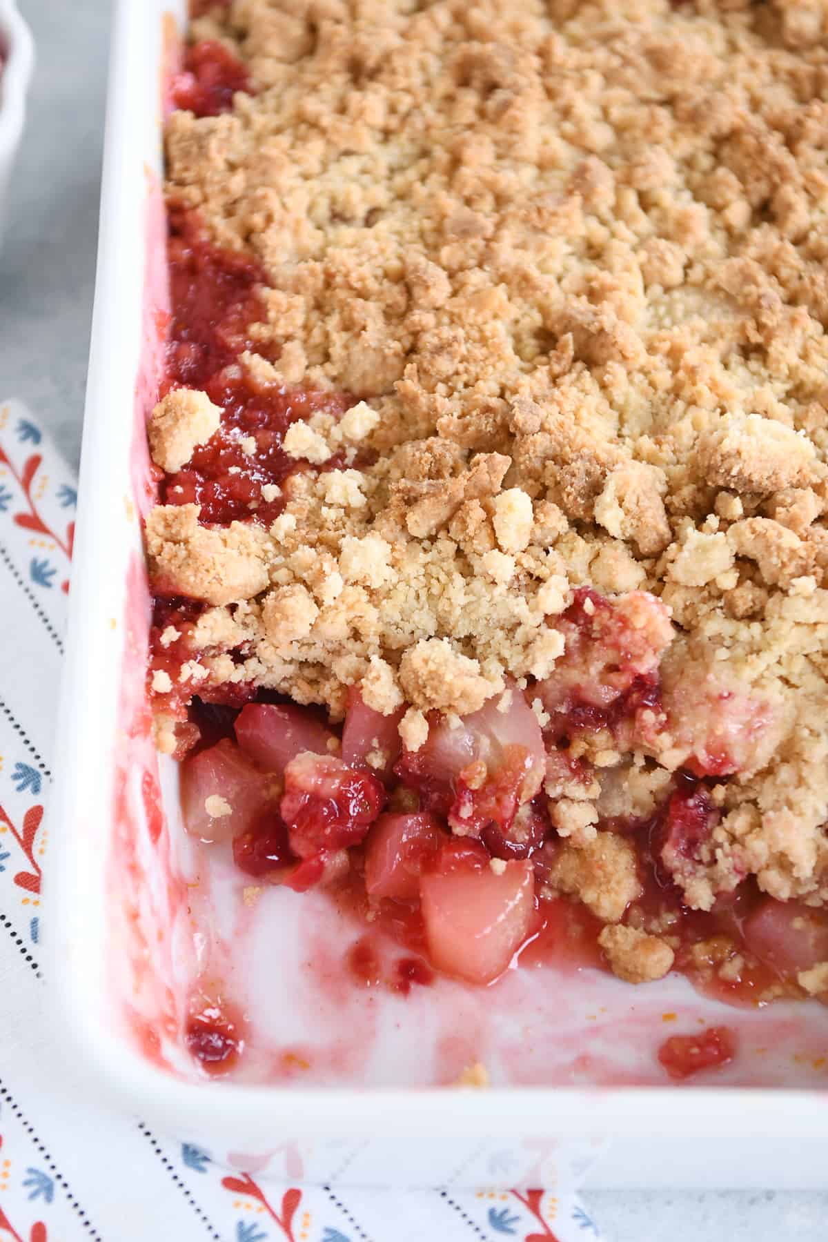 Delicious Cranberry Pear Crumble Mel's Kitchen Cafe