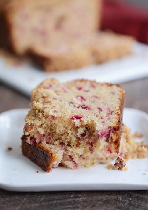 streusel-topped cranberry white chocolate bread