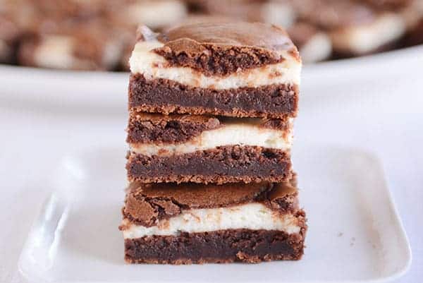 Cream Cheese {Cheesecake} Brownies