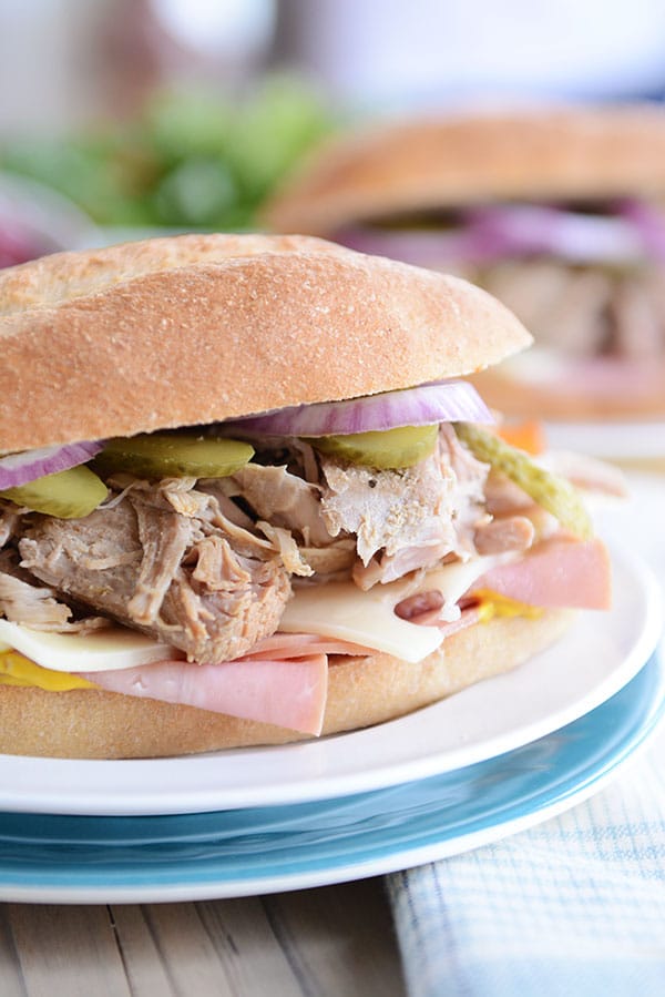 cuban sandwiches {slow cooker or instant pot}