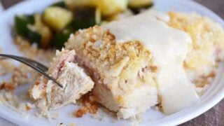 Chicken Pillows With Creamy Parmesan Sauce Mel S Kitchen Cafe