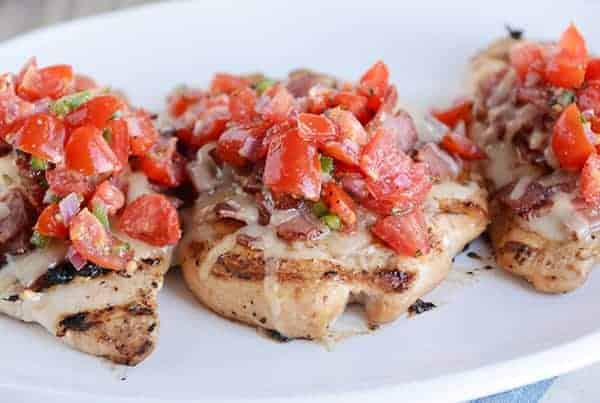 Monterey Chicken with Pico de Gallo {Chili's Copycat}-image