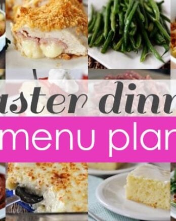 Easter Dinner Menu Planner