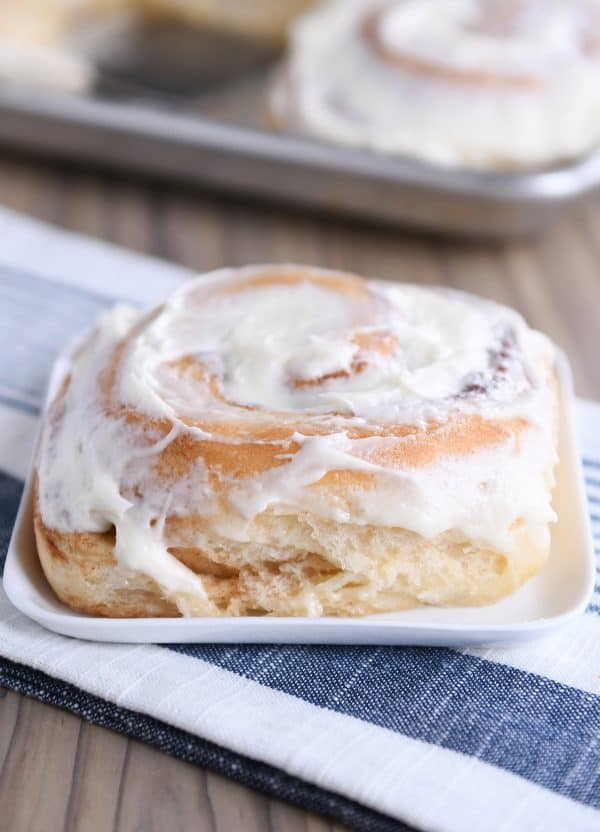 Sheet Pan Cinnamon Rolls - Lovely Little Kitchen