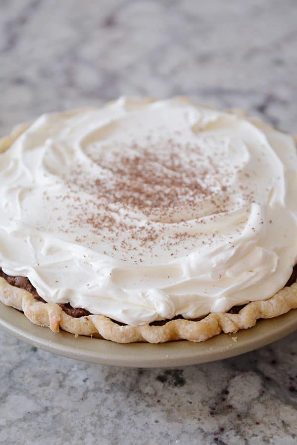 How to Blind Bake a Pie Crust + Amazing Chocolate Ganache Cream Pie