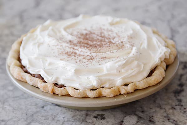 Chocolate Ganache Cream Pie
