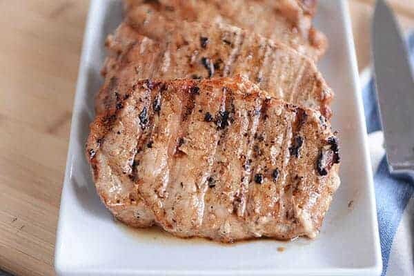 Tender Grilled Pork Chops