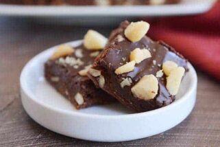 Hawaiian Brownies {Chocolate + Macadamia Nuts}