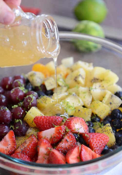 Honey Lime Fruit Salad Recipe Mel's Kitchen Cafe