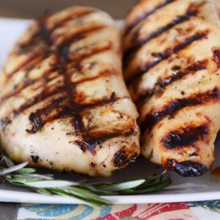 Grilled Honey Mustard Rosemary Chicken Mel's Kitchen Cafe