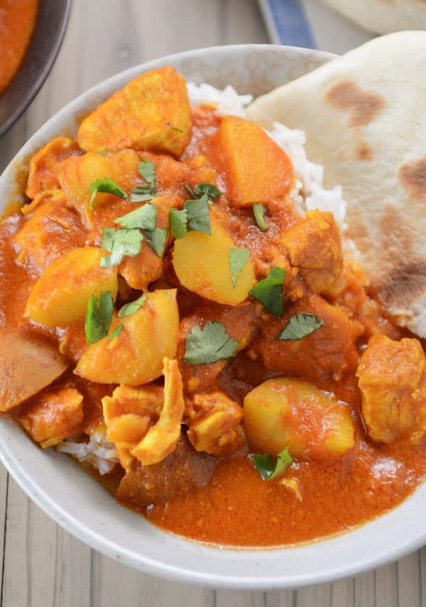 Curry chicken and on sale potatoes instant pot