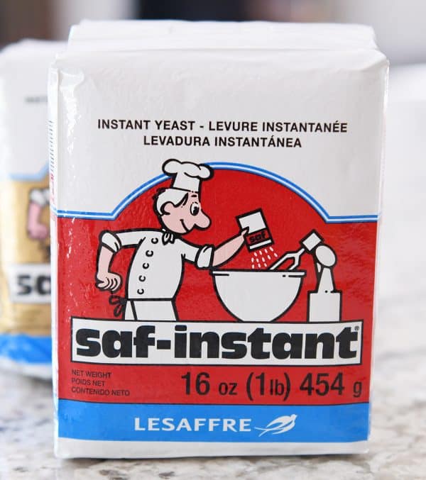 Package of saf-instant yeast.