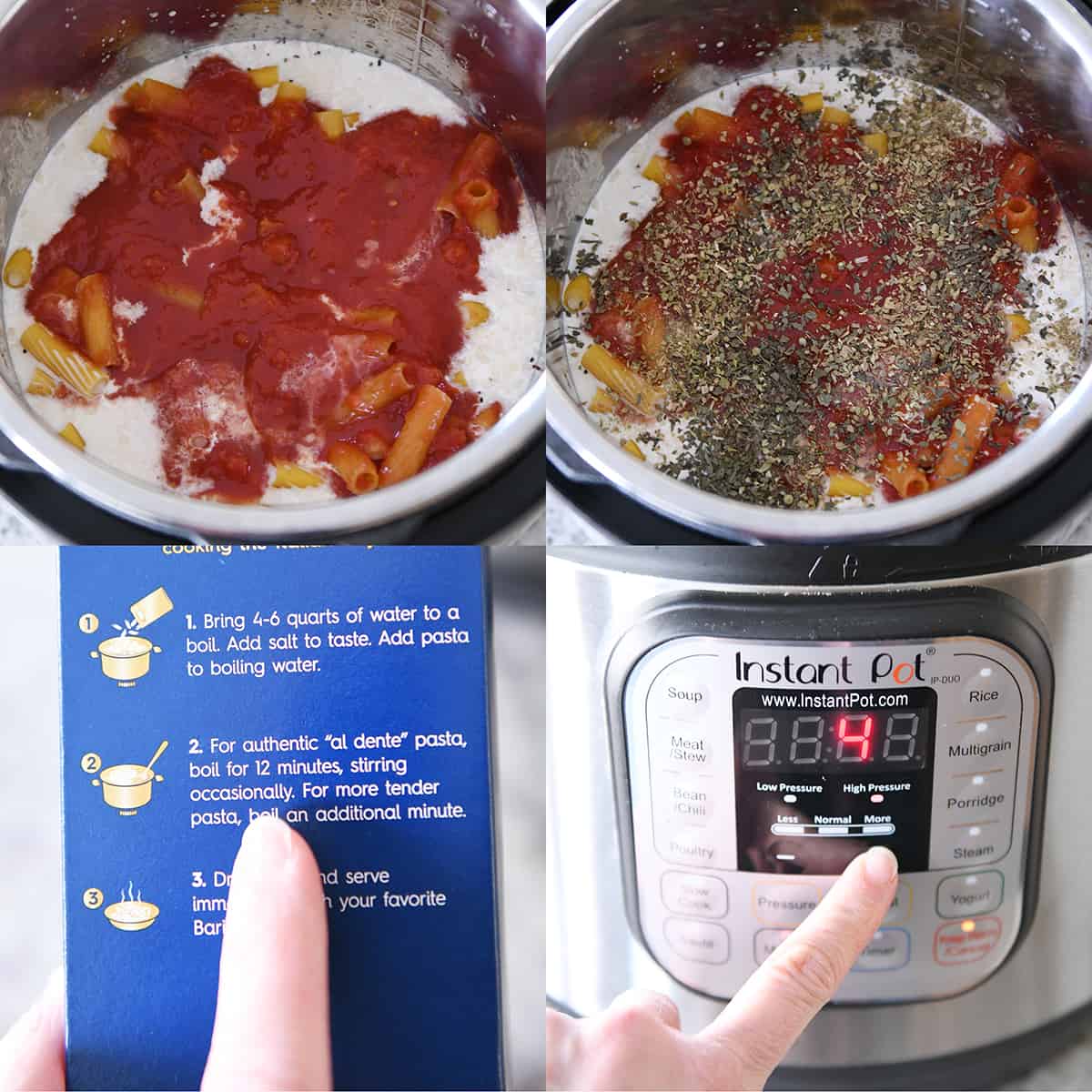 Amazing Instant Pot Creamy "Baked" Ziti Mel's Kitchen Cafe