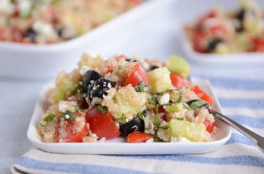 Mediterranean Quinoa Vegetable Salad