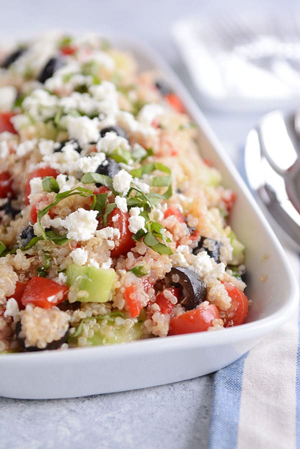 Mediterranean Quinoa Salad