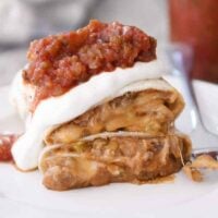 My Mom's Famous Freezer Beef and Bean Burritos