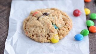One-Bowl Monster M&M Cookies