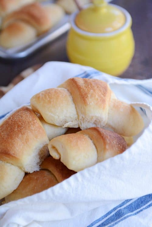 Buttery, Flaky MakeAhead Overnight Crescent Dinner Rolls