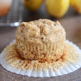 Whole Grain Peanut Butter and Honey Banana Muffins-image