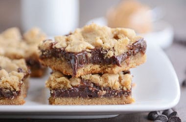 Easy Peanut Butter Fudge Bars