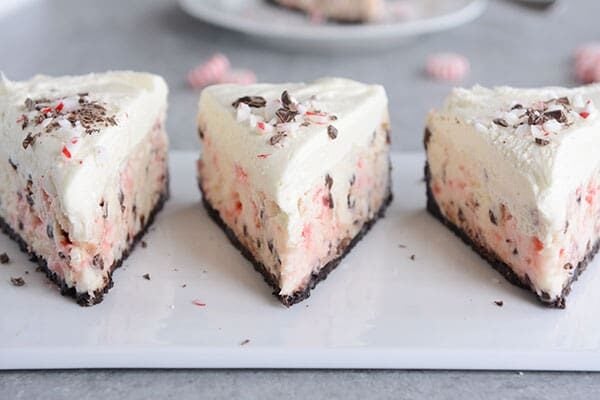 White Chocolate Peppermint Cheesecake Cookies - In Bloom Bakery