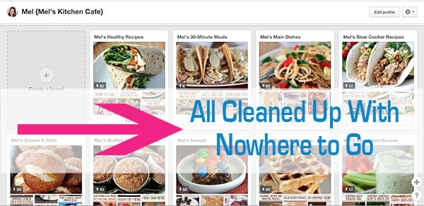 Pinterest Cleanup