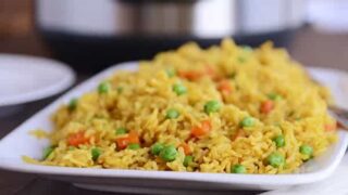 Instant Pot {Pressure Cooker} Indian Vegetable Rice