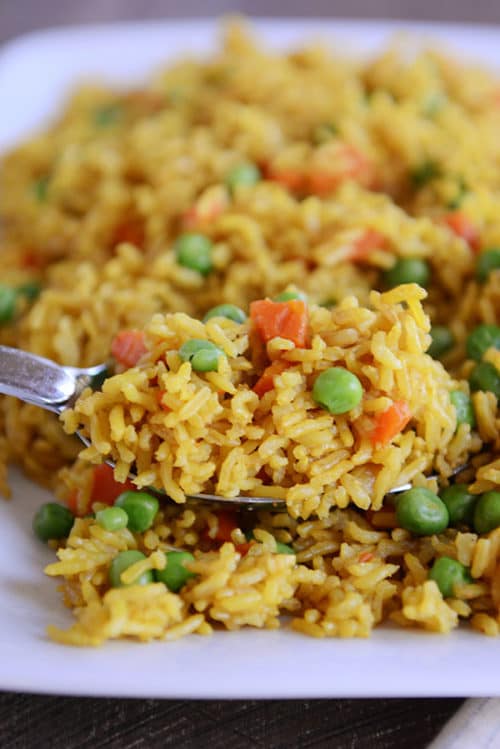 Instant Pot Indian Vegetable Rice Mel's Kitchen Cafe