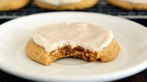 Pumpkin Sugar Cookies