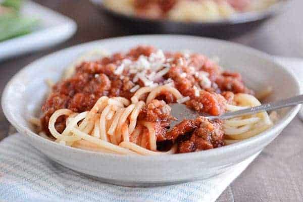 Quick Homemade Spaghetti Sauce Mel S Kitchen Cafe