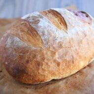 Rustic Crusty Bread Recipe {With Tutorial} | Mel's Kitchen Cafe