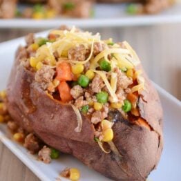 Shepherd's Pie Baked Potato