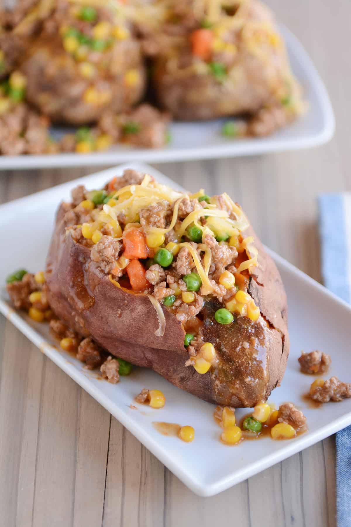 Shepherd's Pie Baked Potatoes | Mel's Kitchen Cafe