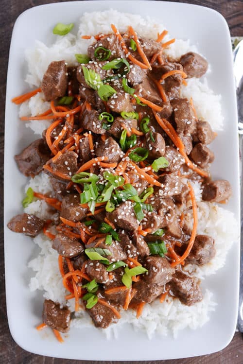 Slow Cooker Korean Beef {With Instant Pot Directions}