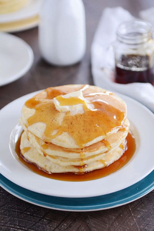 Fluffy Sour Cream Pancakes Recipe Mel's Kitchen Cafe