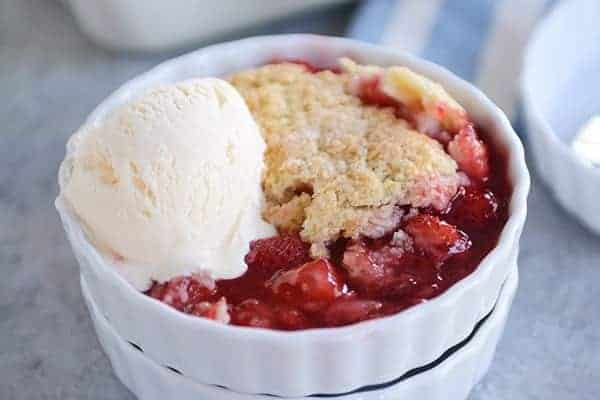 Strawberry Cobbler