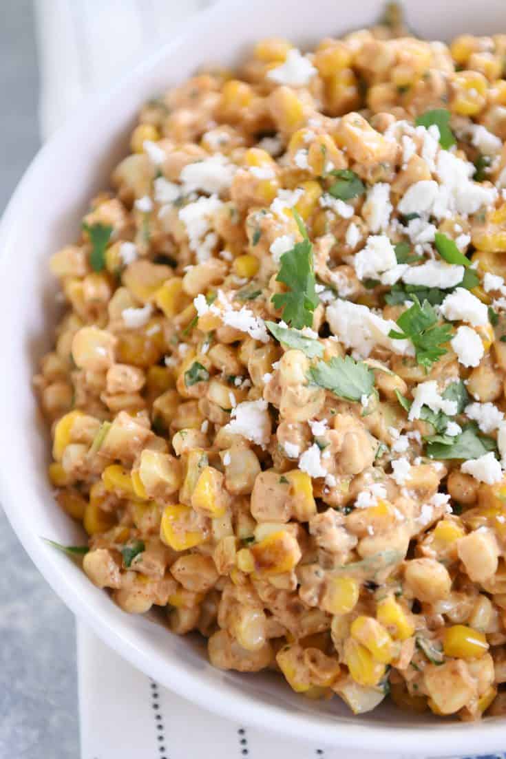 Mexican Street Corn Salad {Esquites} Mel's Kitchen Cafe