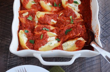 Cheesy Ricotta Stuffed Shells
