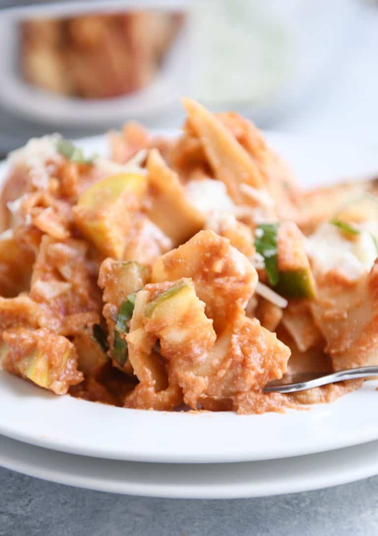 Skillet Vegetable Lasagna One Skillet Meal Mel's Kitchen Cafe