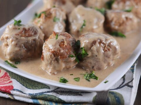Skillet Swedish Meatballs