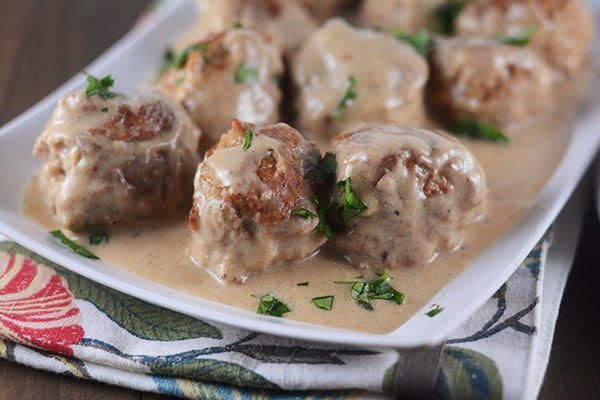 Swedish Meatballs - Damn Delicious