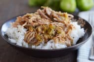 Slow Cooker Sweet Tomatillo Chipotle Pork