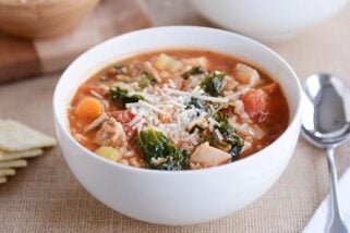 Turkey {or Chicken} Brown Rice Soup